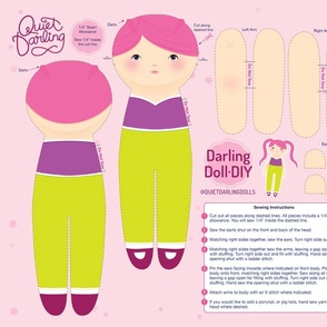 DIY Pink Darling Doll