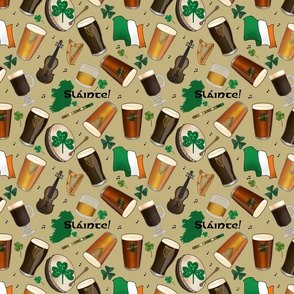 Irish Pub (Khaki)  