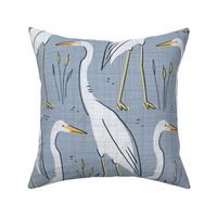 Harry the heron (silver blue)