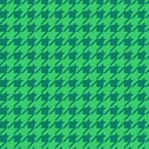 Houndstooth - green 