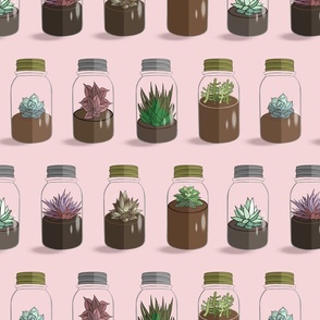 TinyTerrariums (Pink large scale) 