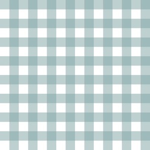 Gingham Check | Light Blue Med.