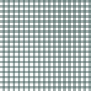 Gingham Check | Forest Green Med.