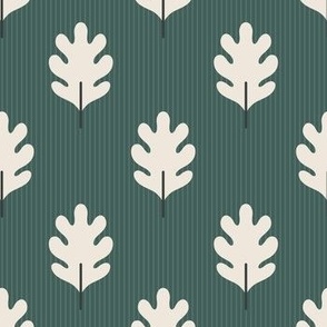 Oak Leaves | Forest Green Med.