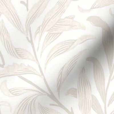 WILLOW BOUGH IN PALE IVORY - WILLIAM MORRIS - LARGE