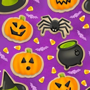 Spooky Halloween Sugar Cookies