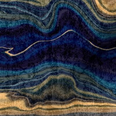 Abstract wavy - Desert isles