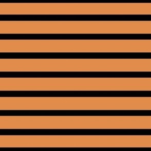 bkrd Hello Halloween black & orange stripes 8x8