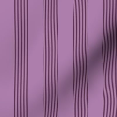 twilight stripes - mauve