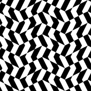 mini chevron checkerboard