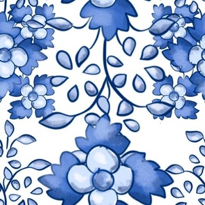 Blue flowers,porcelain,blue willow 