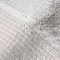 Tiny Ticking Stripe Pale Blush