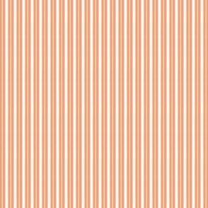 Tiny Ticking Stripe It Orange