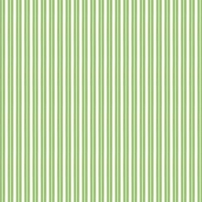 Tiny Ticking Stripe Spring Green