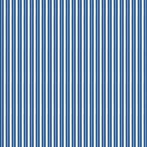 Tiny Ticking Stripe Cobalt