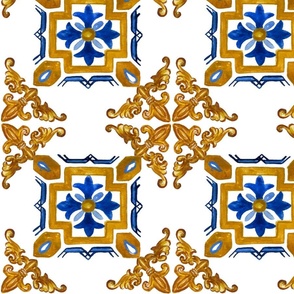 Mosaic,majolica,Mediterranean tiles,