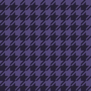 Houndstooth Royal Purple / Large
