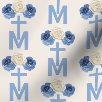 Blue rose Mary