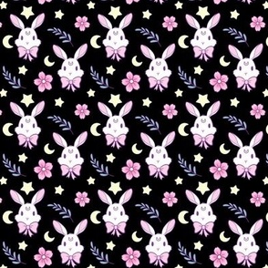 Sakura Bunny - Black (Small Scale)