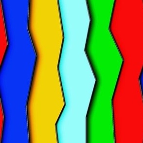 Zigzag stripes -  Color Edition