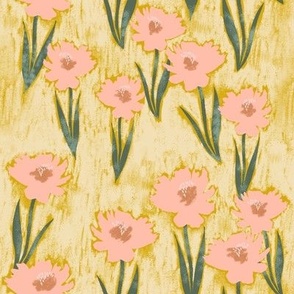 Danni Floral Yellow