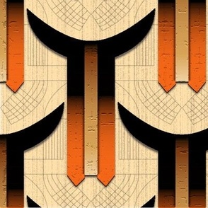 Frank Lloyd Wright Fabric, Wallpaper and Home Decor | Spoonflower