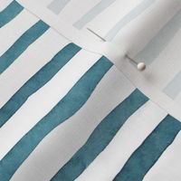 Blue and White Stripe Shibori
