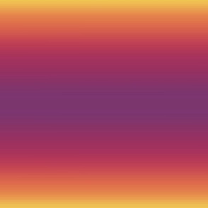 Jumbo Sunset Ombré Purple Red Orange Yellow by Brittanylane