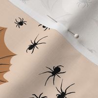 Boho Halloween Bats Spiders