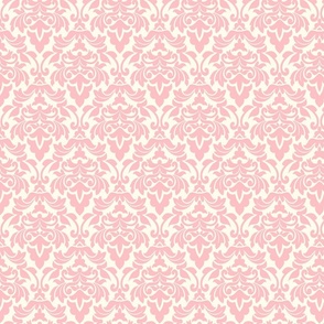 Pink Damask for Stockings