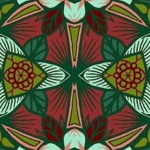Kaleidoscope - Art Deco Green 