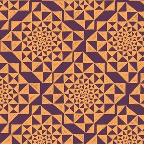 Triangles on Burgundy 200