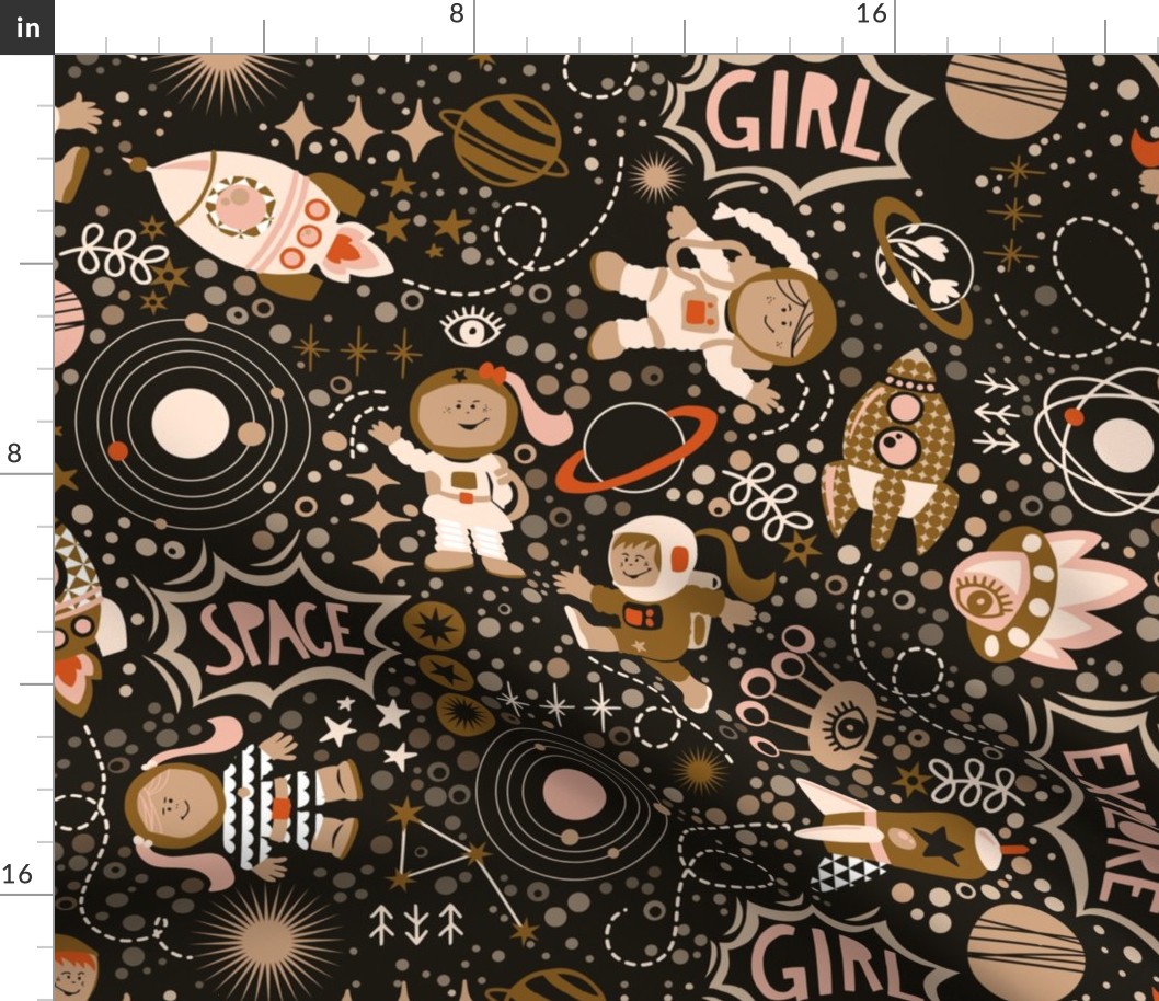 Space Girls in the dark - M