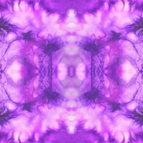 Purple Eco-Dyed Fractal 