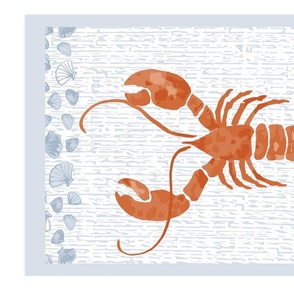 Lazy Lobster // Tea Towel // Wall Hanging