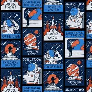 Space Race Posters