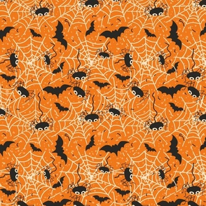 Boo Spider and bats