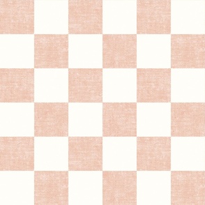 checkerboard - woven checks - pink -  LAD22