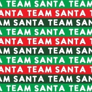 Team Santa - multi green & red - LAD22