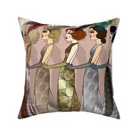 Art Deco Ladies (large scale) 