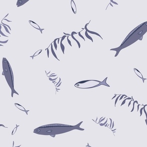 Underwater world pattern