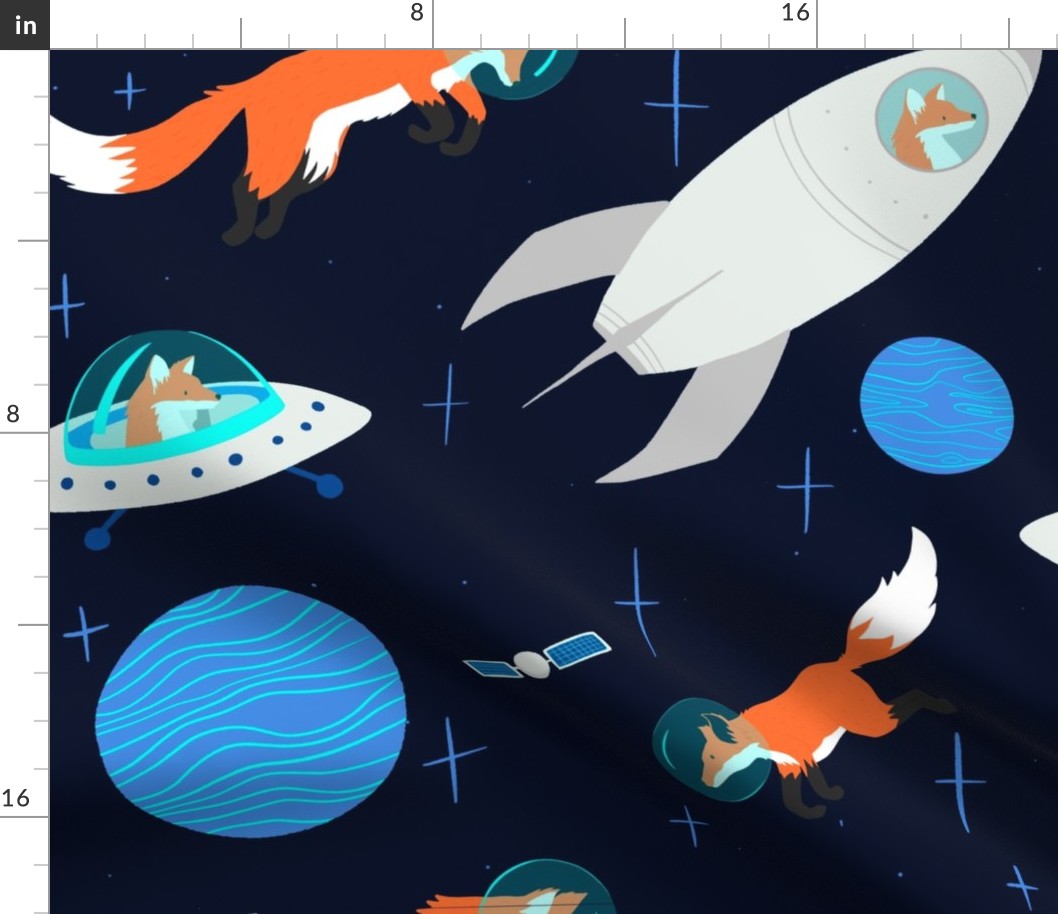 Foxes, rockets, stars and space exploration 