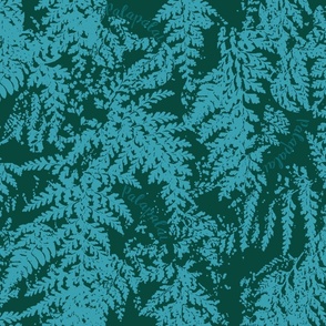 Palapalai Fern Impressions-blue green