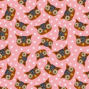 Owl Toss | Sm Bubblegum Pink