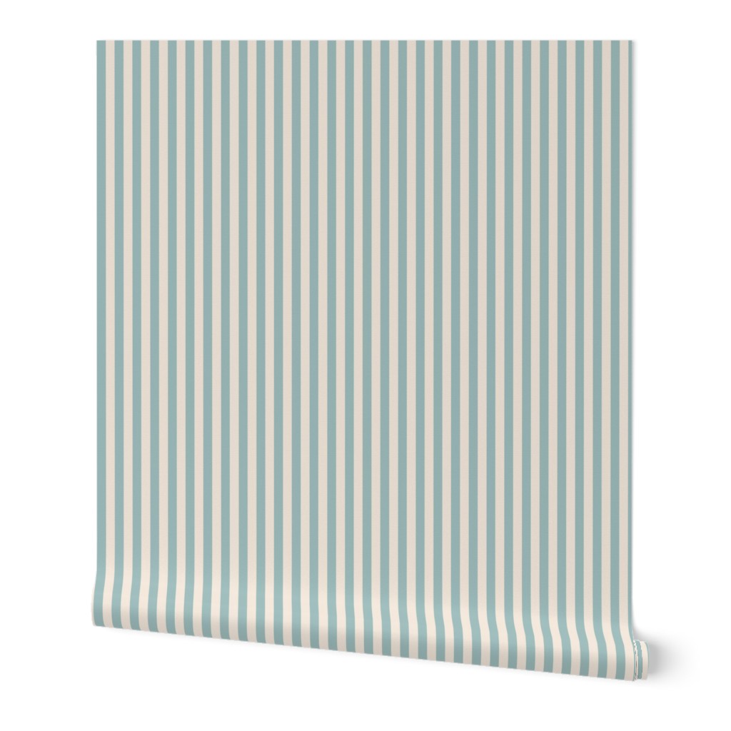 Blue and cream stripes.2 color.accent