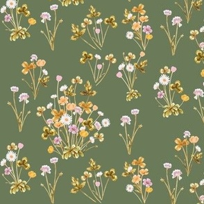 Meadow 04B Autumn Heritage Green 6"