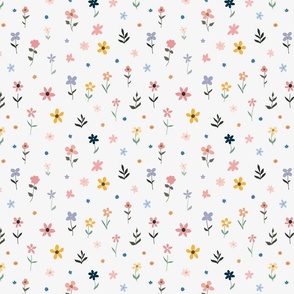 Tilly Floral One Directional Small: A Scandi Inspired Delight for Nurseries and Beyond