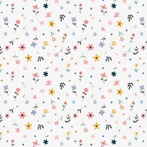 Tilly Floral Scatter Small: A Delightful Design for Nurseries and More