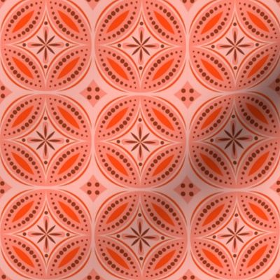 Moroccan Tiles (Red/Orange)