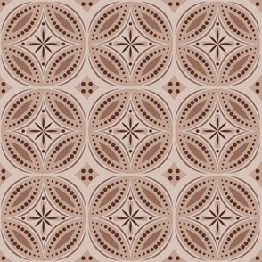 Moroccan Tiles (Brown)